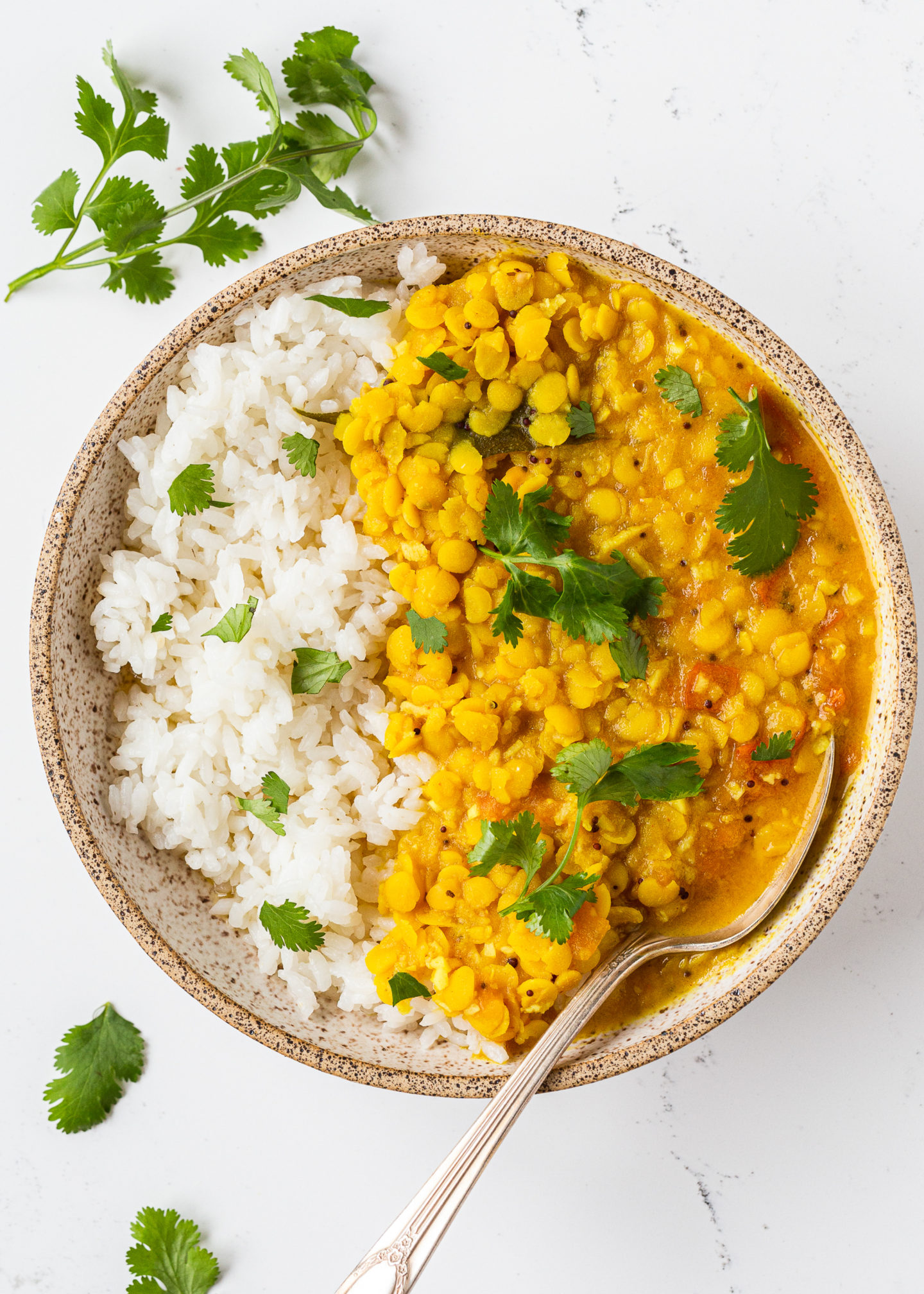 weet and Sour Yellow Lentils