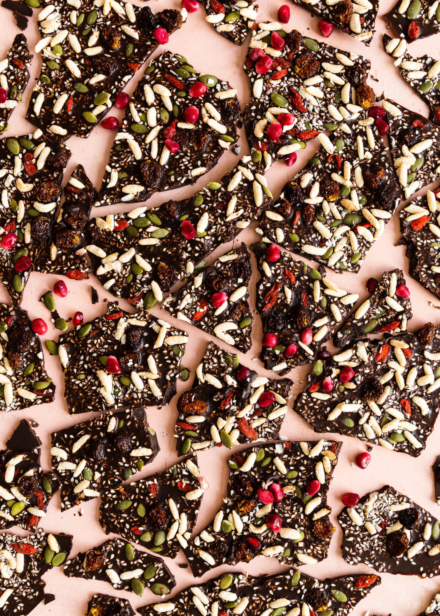 Chocolate Bark with Nuts and Seeds