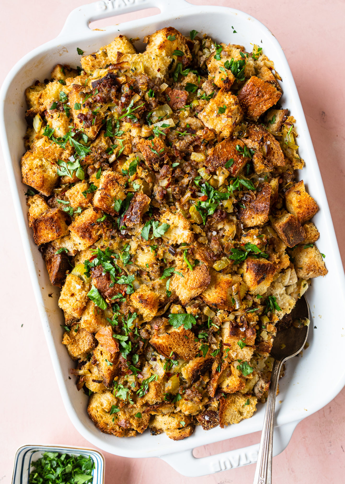 Sourdough and Sausage Stuffing