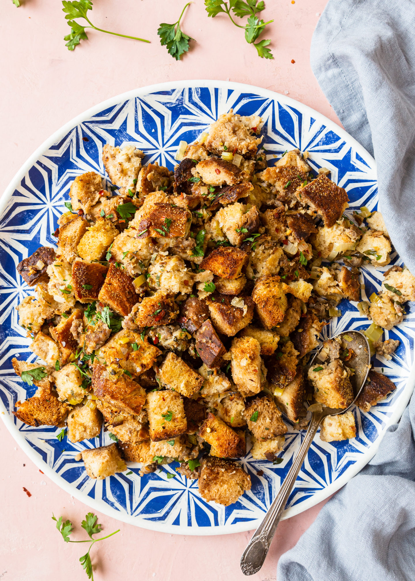 Sourdough and Sausage Stuffing