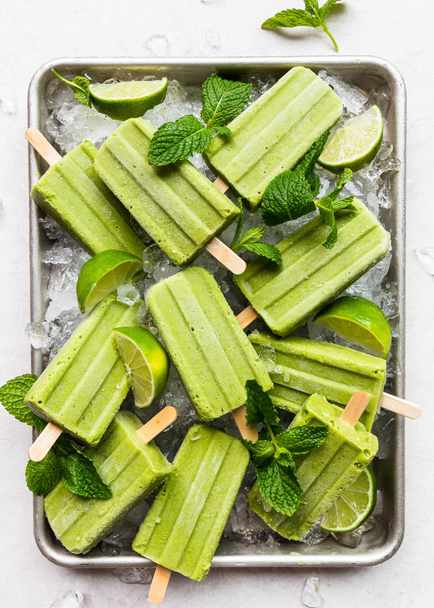 Green Smoothie Ice Pops