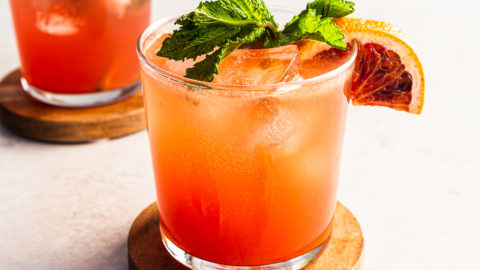 Blood Orange Vodka Cocktail