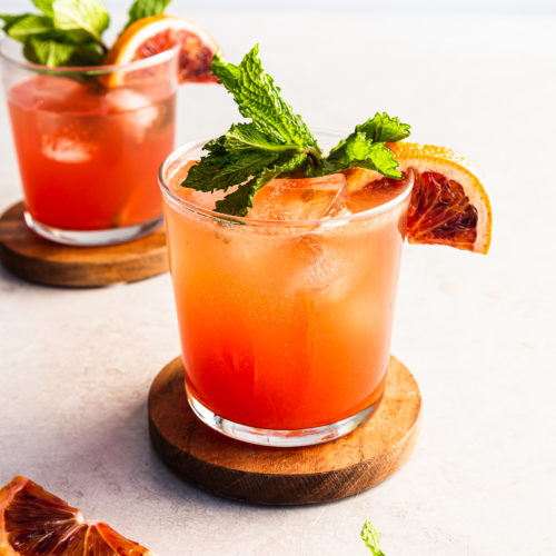 Blood Orange Vodka Cocktail - Rachel Gurjar