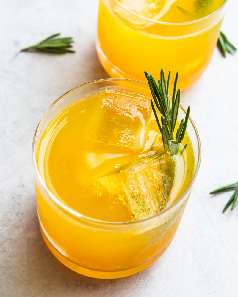 Turmeric Vodka Cocktail with Tonic rachel gurjar